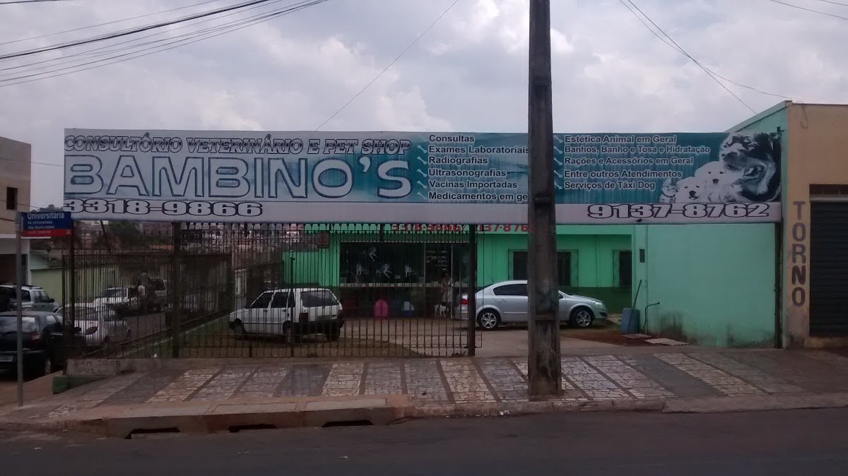Consultório Veterinário e Pet Shop Bambino's