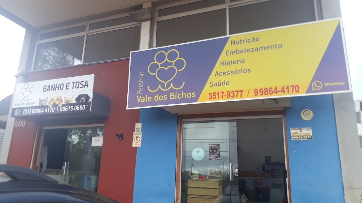 Vale dos Bichos Pet Shop - Pet Shop em Nova Lima