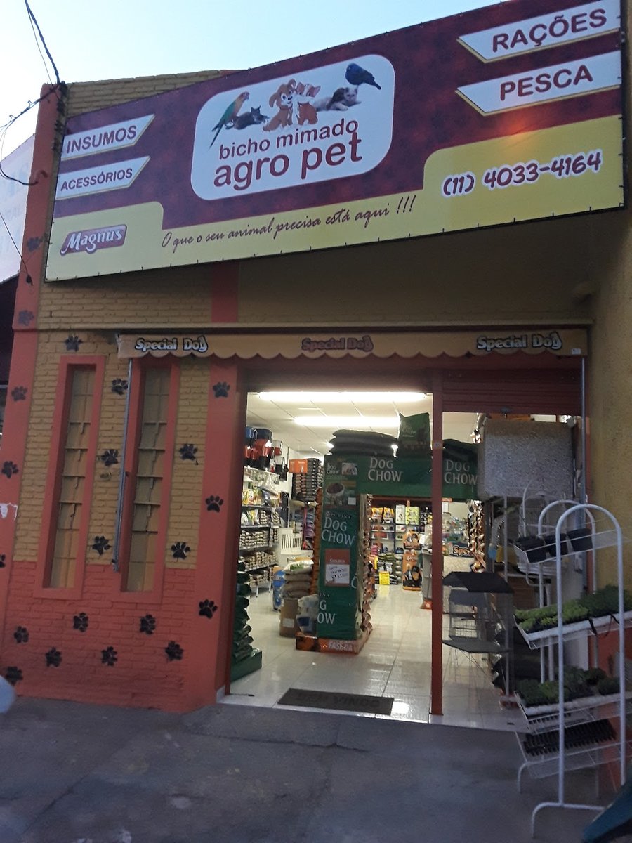 agro pet bicho mimado - Pet Shop em Bragança Paulista
