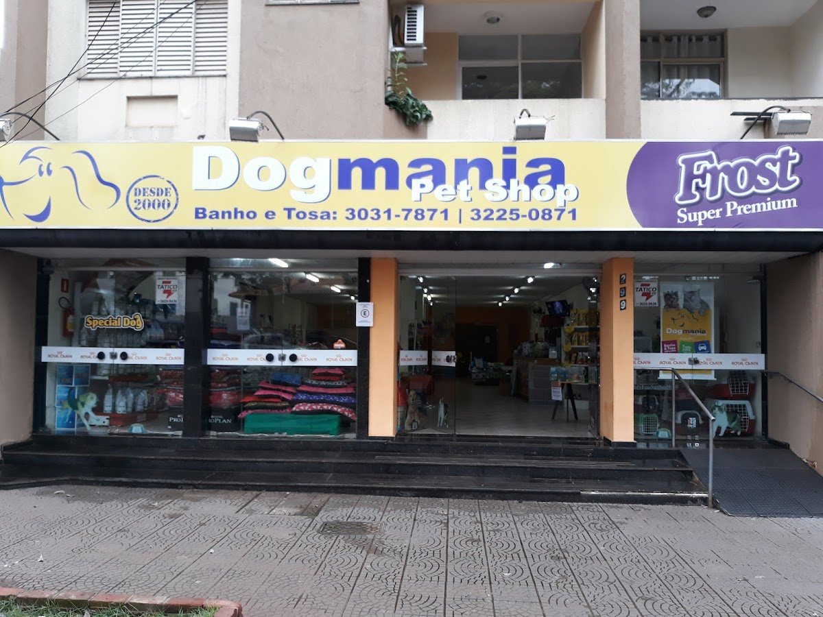 Dog Mania Pet Shop - Comércio de Art. para Caes