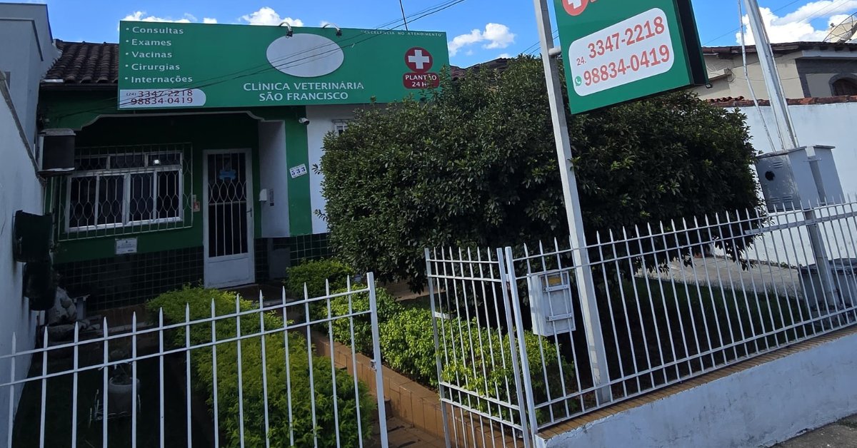 Clínica Veterinária São Franscisco - Pet Shop em Volta Redonda