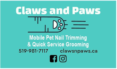 Claws and Paws Mobile Pet Nail Trimming and Quick Service Grooming