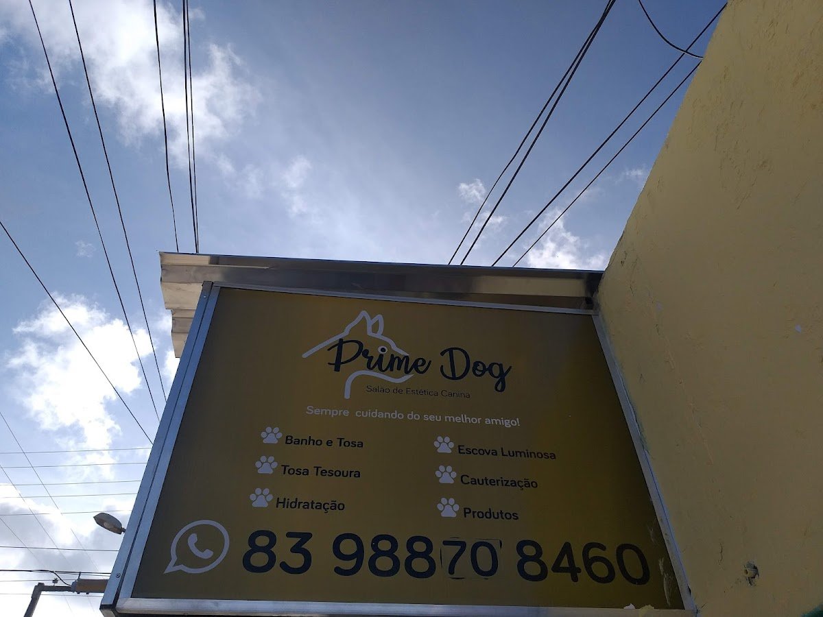 Salão de Estética Canina Prime Dog - Pet Shop em João Pessoa