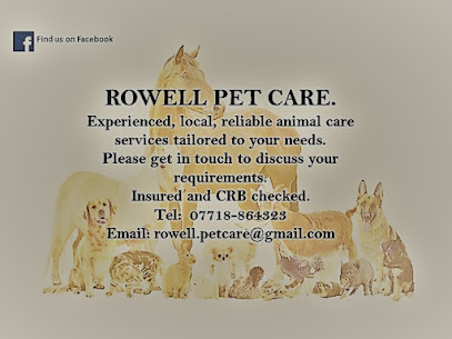 Rowell Petcare - Pet sitting and dog walking services.