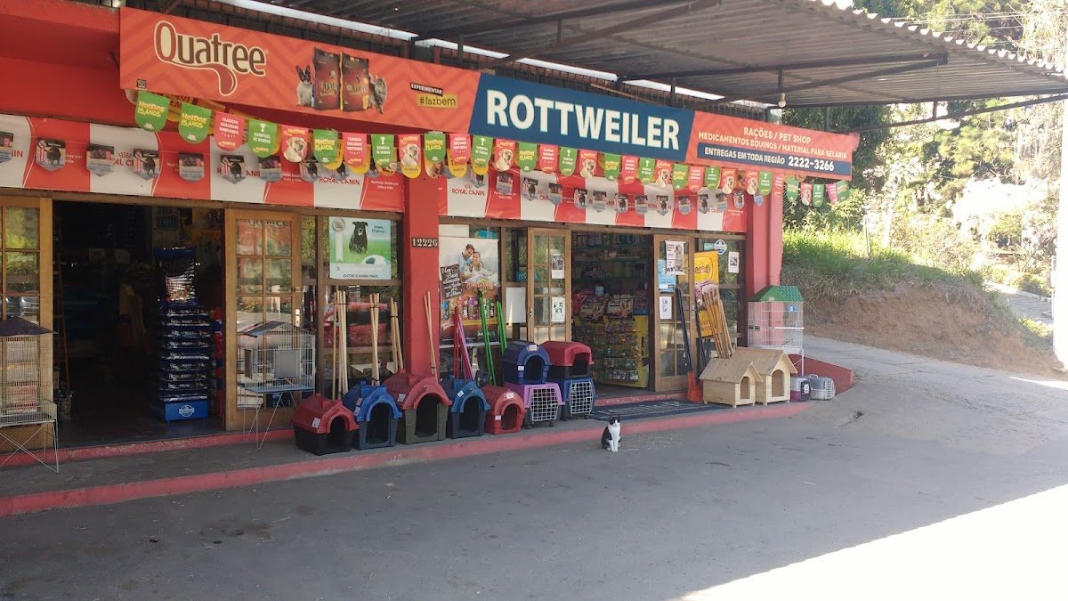 rottweiler comercio de ração - Pet Shop em Petrópolis