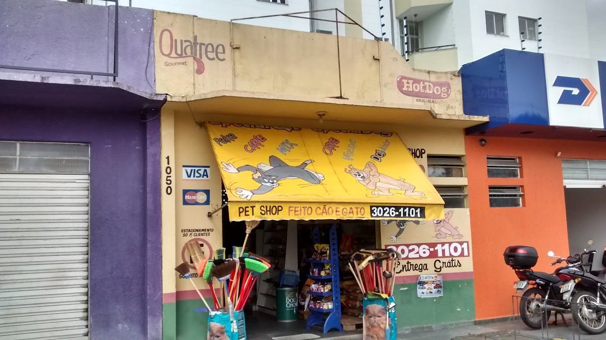 Pet Shop Feito Cão e Gato - Pet Shop em Taubaté