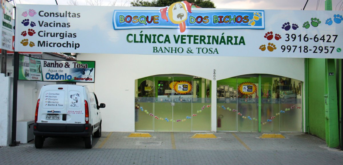 clinica veterinaria Bosque dos Bichos - Pet Shop em São José dos Campos