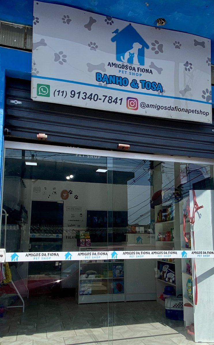 Banho e Tosa - Pet Shop Amigos da Fiona