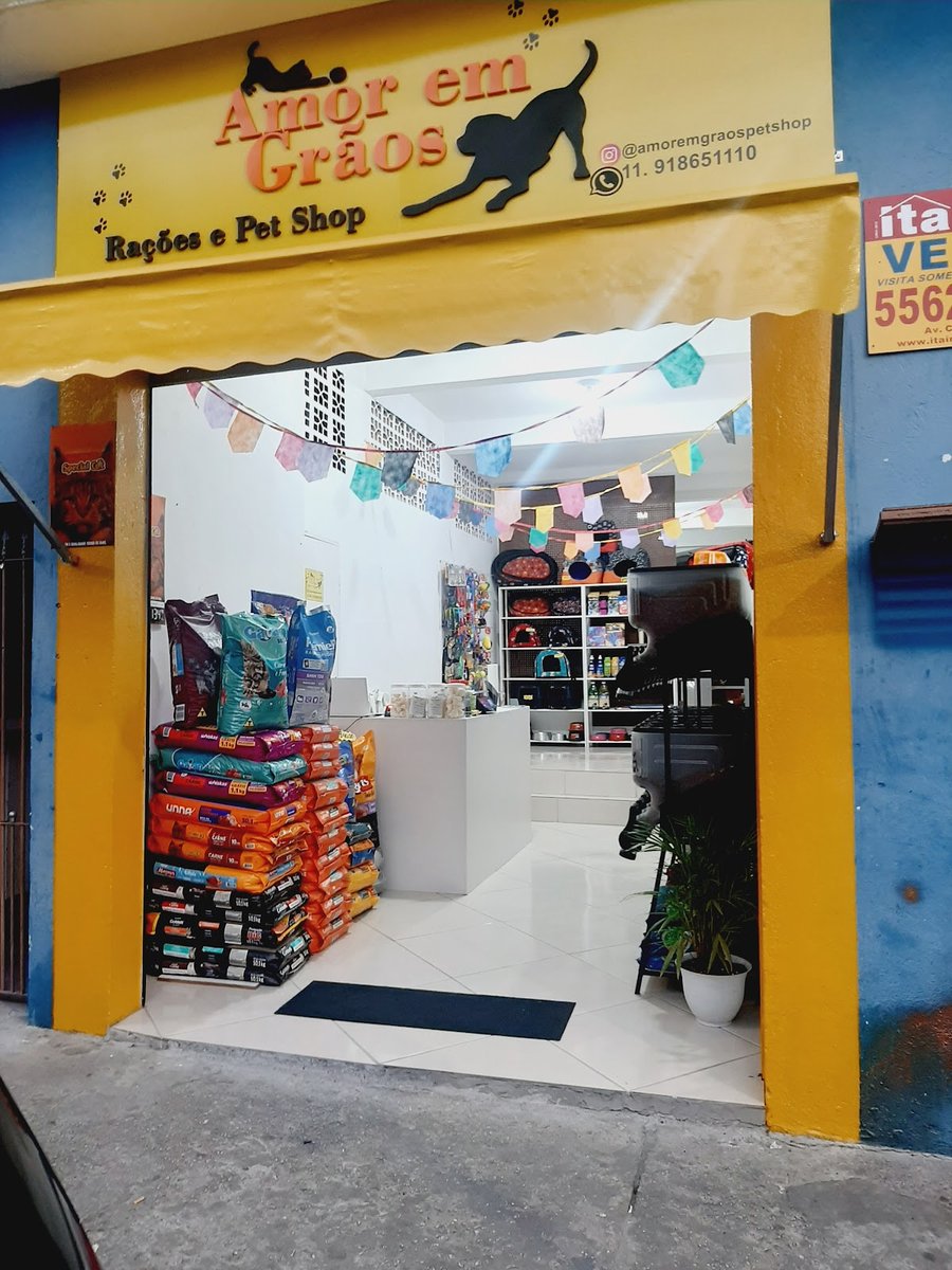 Amor em Grãos - Rações e Pet Shop - Pet Shop em São Paulo