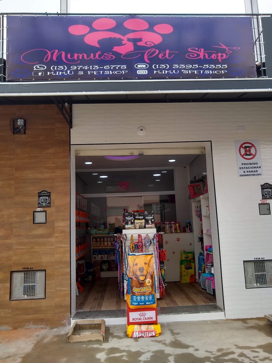 Mimus Pet Shop - Pet Shop em São Vicente