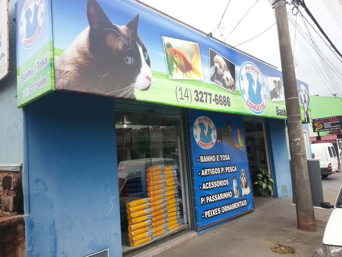 Pet Shop Congevis - Pet Shop em Bauru