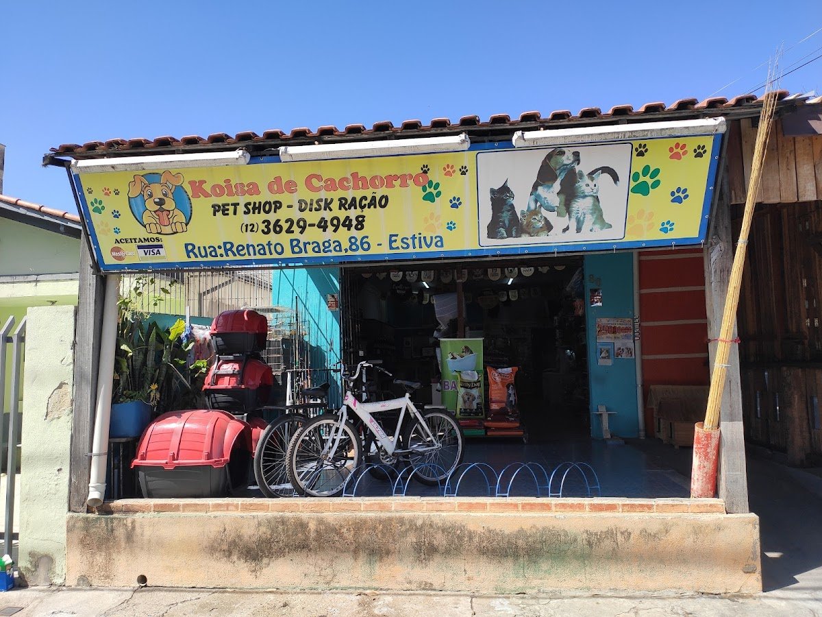 Koisas de Cachorro Estiva (casa de raçao estiva, banho e tosa, acessórios pra pet)