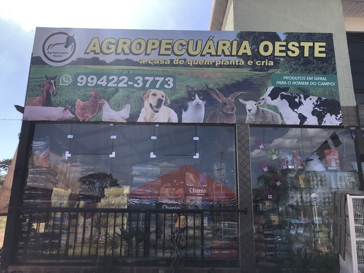 Agropecuária Oeste - Ração Cachorro, Ferramentas, Hidráulica, Eletrica, Pet shop - Pet Shop em Brasília
