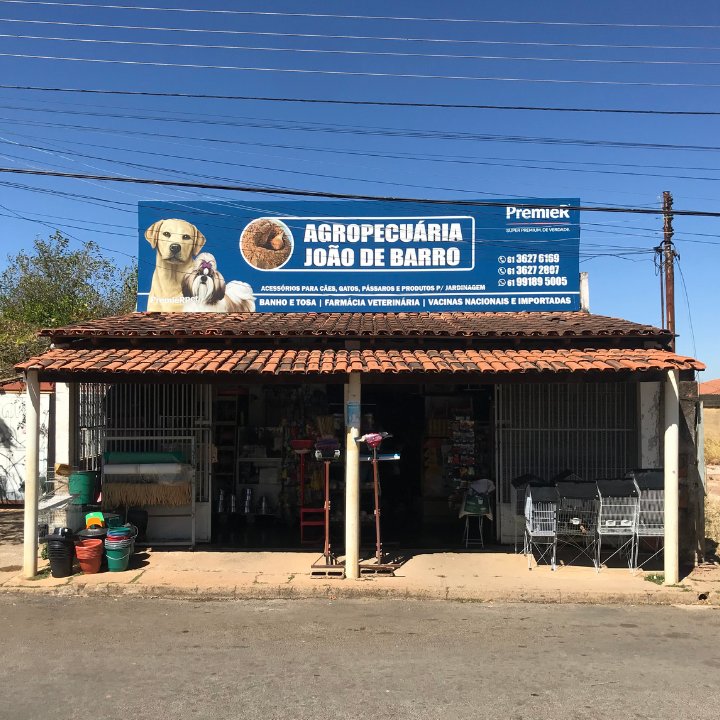 Agropecuária João de Barro-Pet Shop Tosa e Banho
