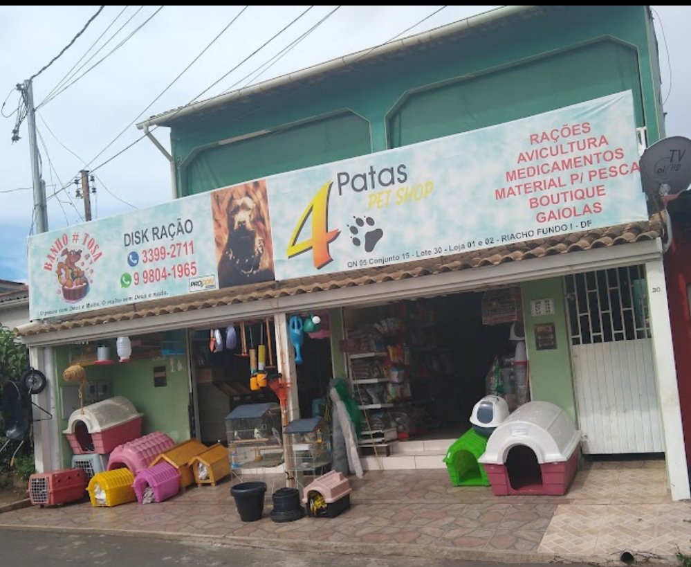 4 Patas Pet Shop - Pet Shop em Brasília