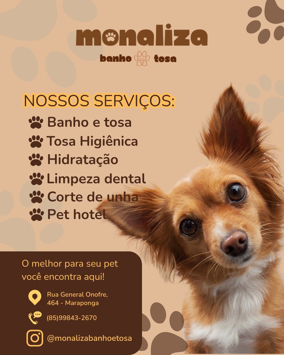 Monaliza - Banho e Tosa