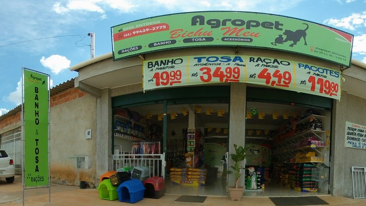 Agropet Bichu Meu Agropecuária e Banho e Tosa - Pet Shop em Brasília