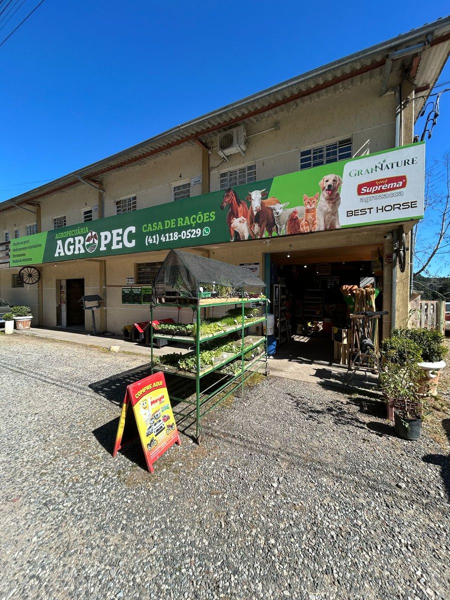 Agropecuária AgroPec Casa de Rações Bateias - Pet Shop em Curitiba