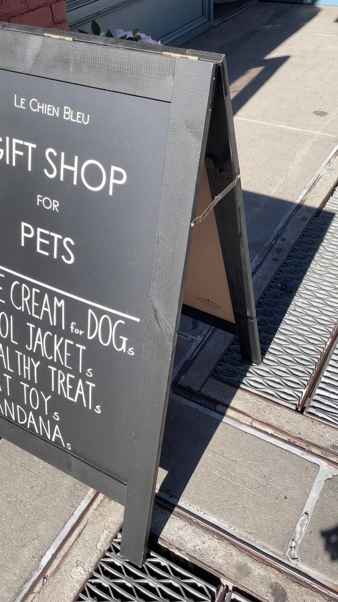 Le Chien Bleu NY pet boutique