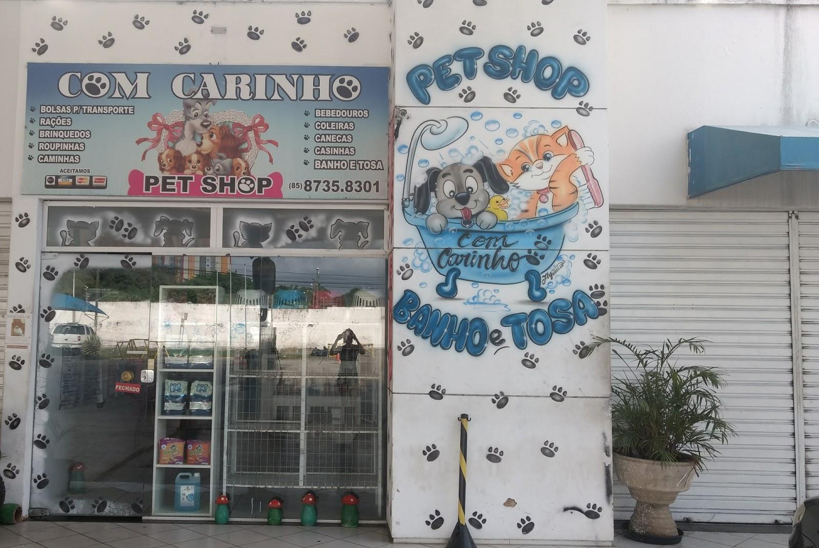 Pet shop com carinho