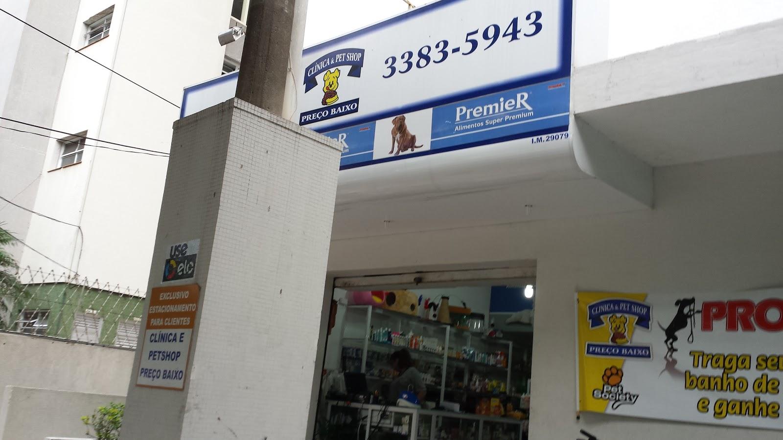 Clínica & Pet Shop Preço Baixo