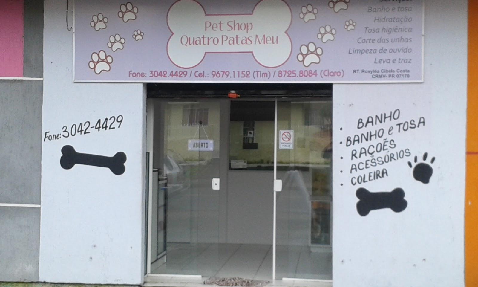 PET SHOP QUATRO PATAS