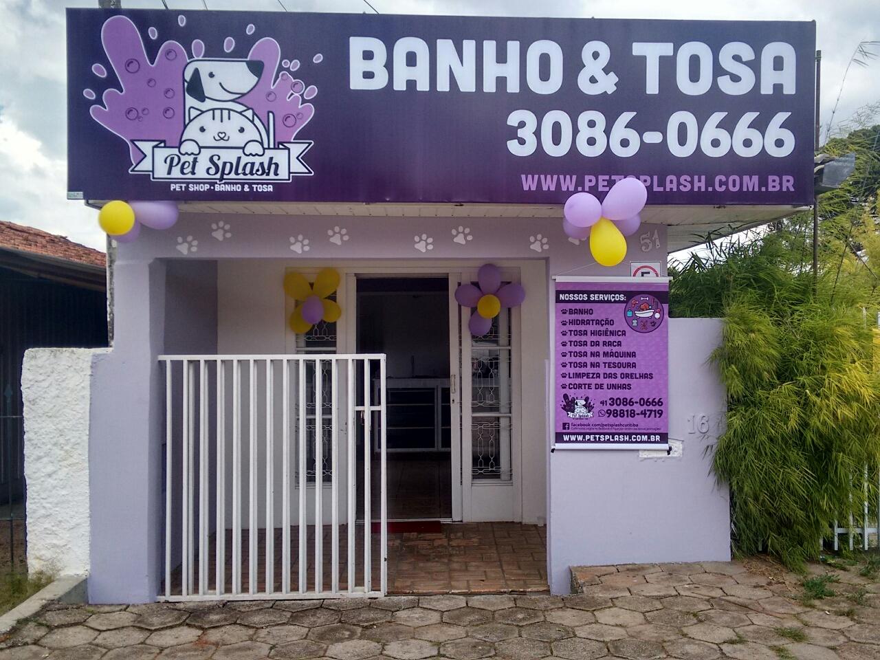 Pet splash - banho e tosa