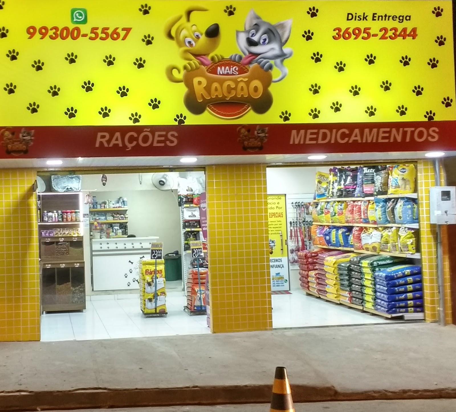 Mais Ração Banho e Tosa Pet Shop
