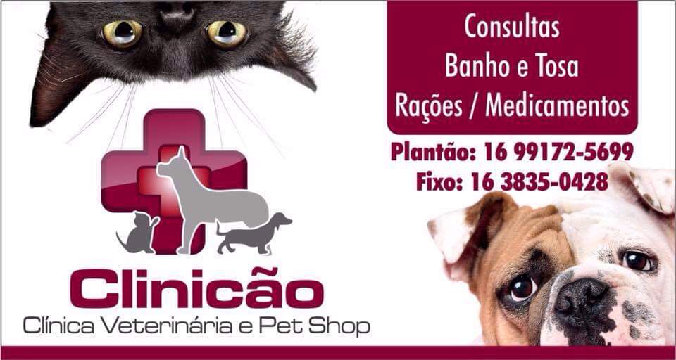 Clínica veterinária e pet shop Clínicão