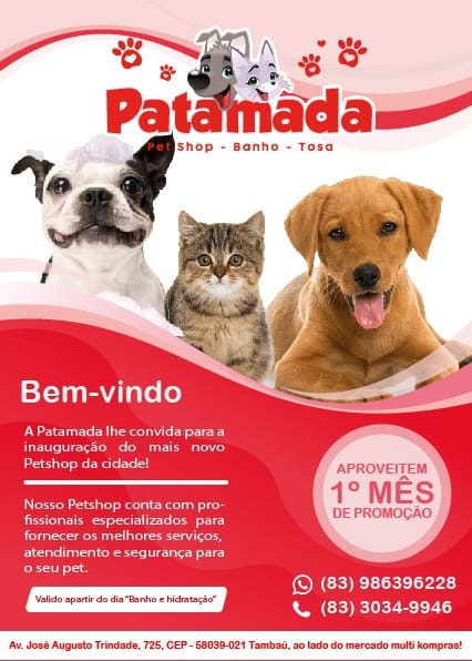 Patamada Pet shop e banho e tosa